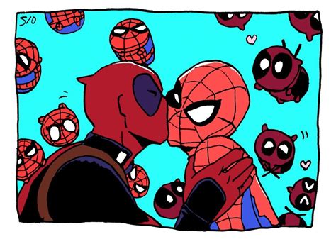 Pin By Icia On Spideypool Deadpool And Spiderman Spideypool