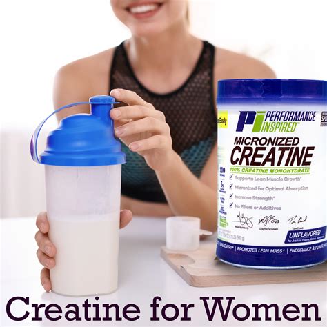 Why Should Women Take Creatine? - Performance Inspired Nutrition