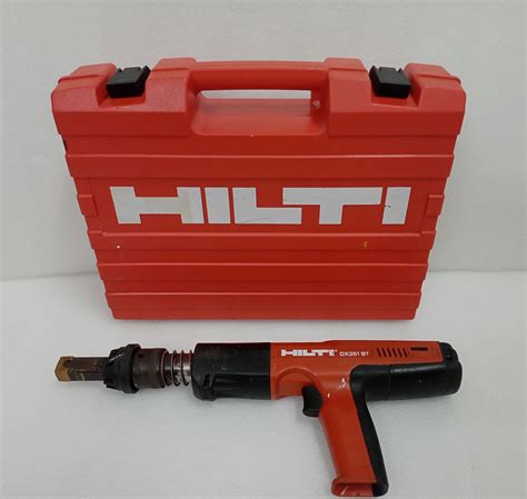 Hilti Dx Bt Powder Actuated Tool Kit Ebay