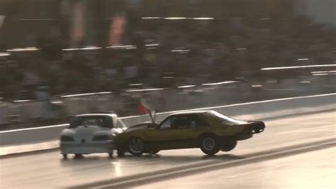 Brutal Crash Takes Out Drag Racers at World Cup Finals | The Drive