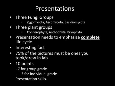 Ppt Lab 8 Fungi Powerpoint Presentation Free Download Id2373388