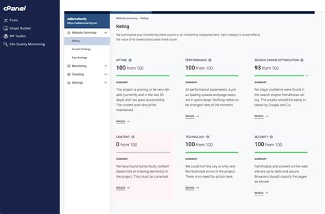 Sitejet Builder And Site Quality Monitoring In V116 And Beyond CPanel