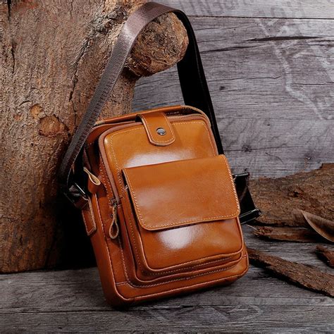 Leather Shoulder Bags For Men