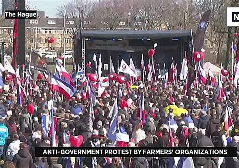 Netherlands: 10,000 Farmers Protest Against Climate Change Regulations