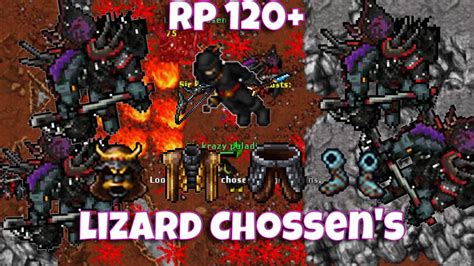 Tibia Hunt Lizard Chossen Royal Paladin 120 Tibia Youtube