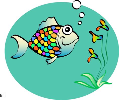 Rainbow Fish Clip Art - ClipArt Best