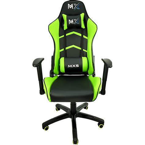 Cadeira Gamer Mx Girat Ria Preto Verde Mymax Do Brasil