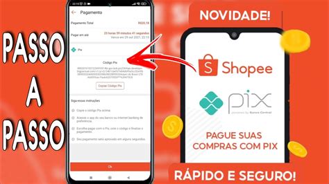 Shopee Como Pagar Via Pix Passo A Passo Youtube