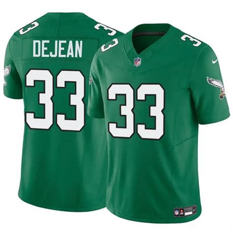 Men S Philadelphia Eagles 33 Cooper DeJean Green 2024 Draft F U S E