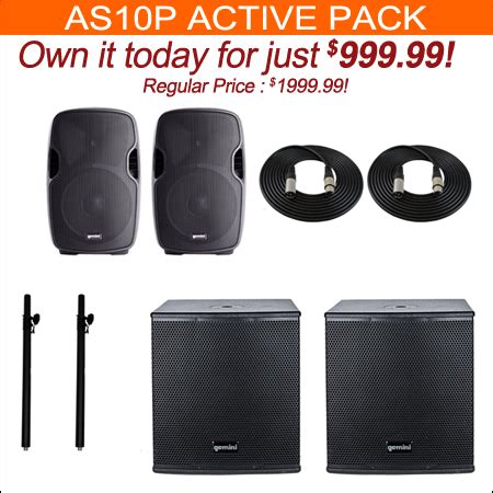 Gemini DJ Speakers | DJ Audio | Chicago DJ Equipment