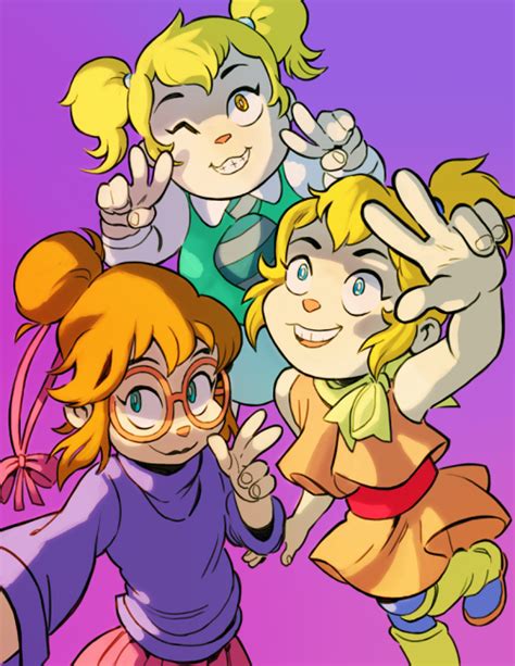 Chipettes - The Chipettes Fan Art (41521806) - Fanpop