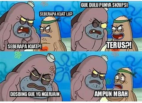 10 Meme Lika Liku Skripsi Ini Bikin Mahasiswa Tingkat Akhir Meringis