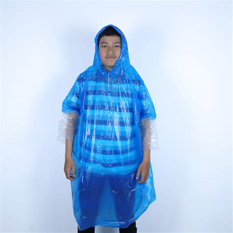 jas hujan plastik ponco plastik poncho lengan panjang - BROMO LDPE ...