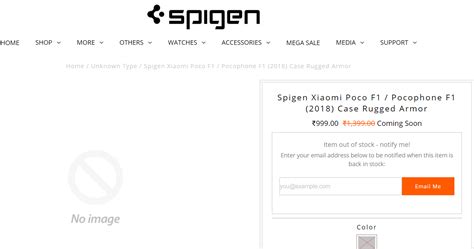 Spigen Rugged Armor coming for Poco F1. : r/Xiaomi