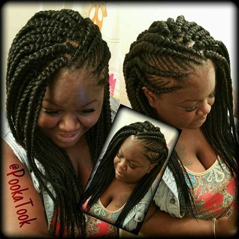 Push Back Poetic Justice Hairstyles