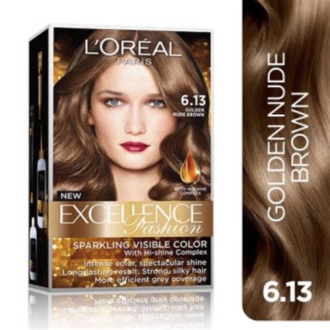 L Oreal Paris Excellence Fashion Golden Nude Brown Beauty