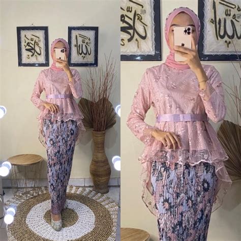 Jual KIRANA OL BISA COD SETELAN KEBAYA MODERN AURORA PITA KEBAYA