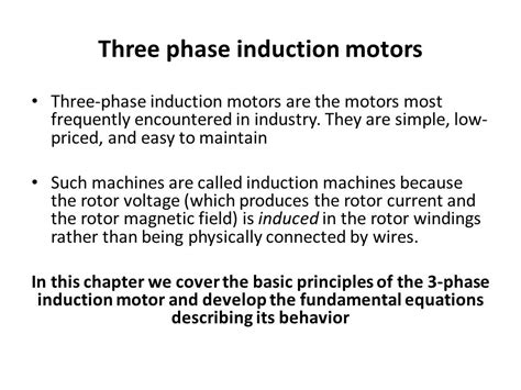 Working Principle Of Three Phase Induction Motor Ppt Wiring Work