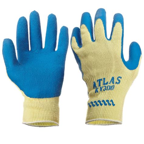 Showa Atlas 10 Gauge Rubber Coated A3 Cut Resistant Gloves Kv300a 07