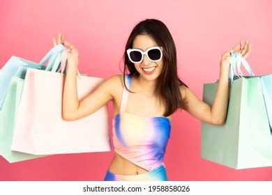 Beautiful Sexy Asian Woman Bikini Smiling Stock Photo 1960912630 Shutterstock