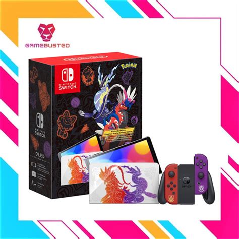 【wish 】[pre Order] Nintendo Switch Oled Model Pokemon Scarlet Violet