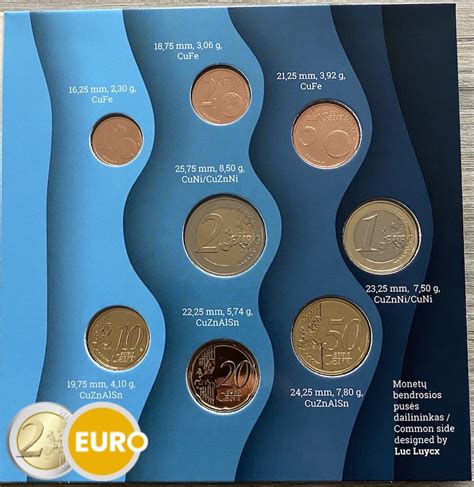 Serie De Euro Bu Fdc Lituania Monedas Eurosconmemorativas Es