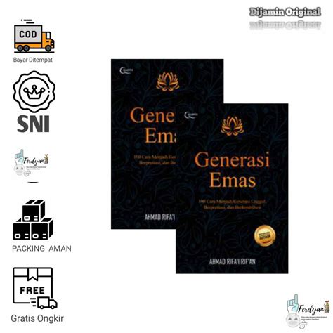 Buku Generasi Emas By Ahmad Rifai Rifan Buku Agama Islam Buku Motivasi