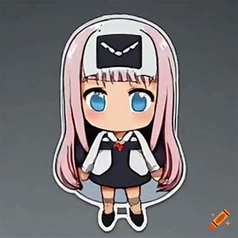 Chika Fujiwara Chibi Sticker On Craiyon