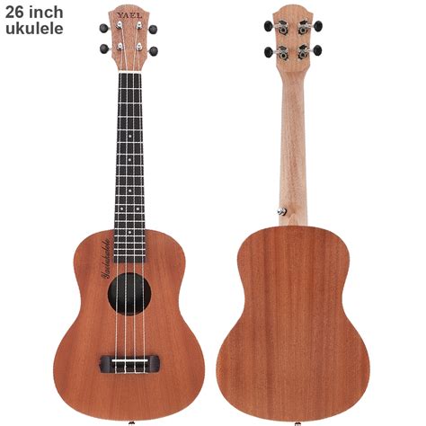 Ukulele Inch Fret Tenor Ukulele Acoustic Guitar Sapele Wood