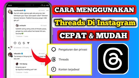 Cara Menggunakan Threads Di Instagram Cara Daftar Akun Threads