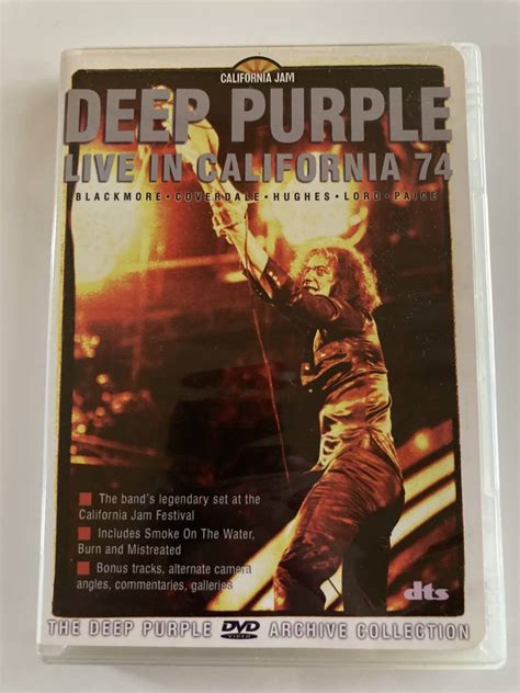 Yahooオークション Dvd「live In California 74 Deep Purple」デ