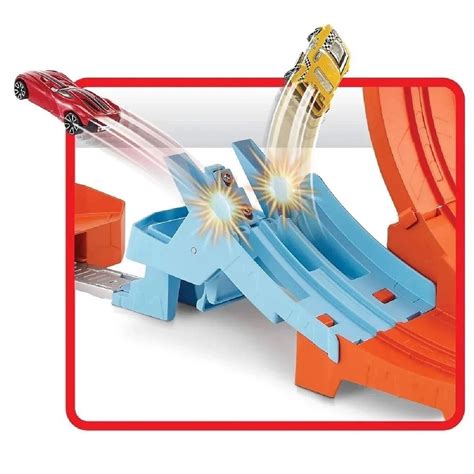 Pista Hot Wheels Campeonato De Looping GBF GTV Mattel Real Brinquedos