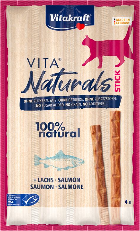 Vitanaturals Sticks Friandise Pour Chat Au Saumon Ou Au Poulet X G