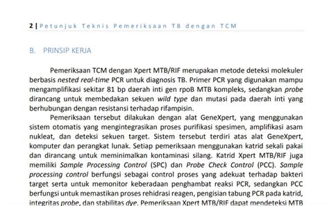 Panduan Lengkap Tes Cepat Molekuler Tcm Deteksi Tbc Ro