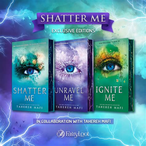 Shatter Me Exclusive Editions News And Community