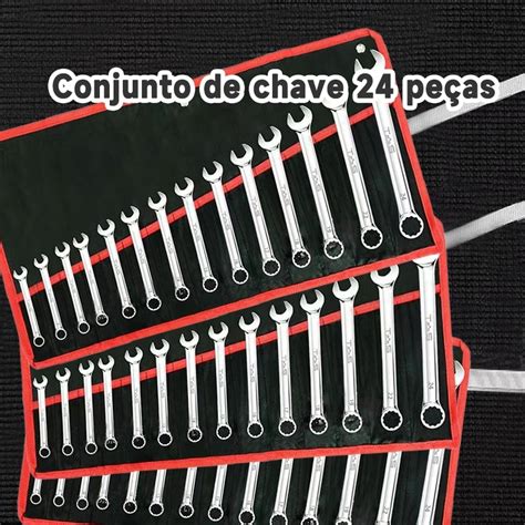 Jogo Chave Combinada Boca Estrela Pe As Profissional Shopee Brasil