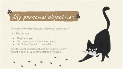 Cat Illustrator Portfolio | Google Slides & PPT template