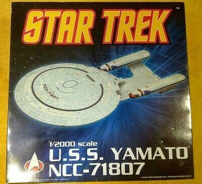 BLISTER DIRECT Star Trek USS YAMATO NCC-71807 1/2000 Scale Aoshima ...