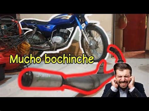 AX 100 Con Escape EV Racing Sin Sordina YouTube