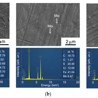 Sem Images And Energy Dispersive X Ray Spectroscopy Eds Spectra Of