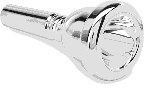 Bach 341 Classic Series Silver Plated Large Shank Trombone Mouthpiece