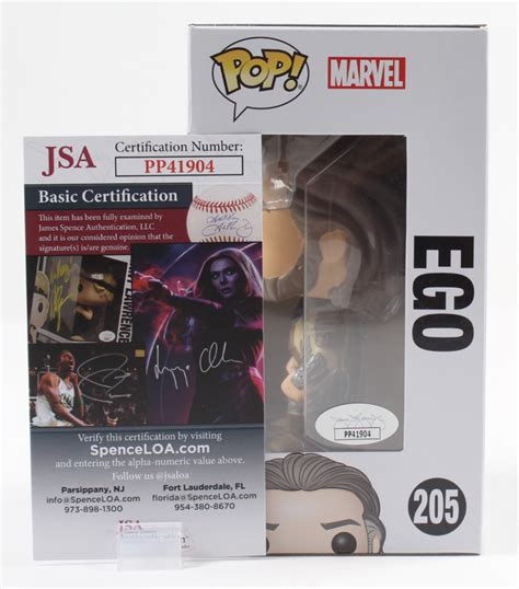 Aaron Schwartz Signed "Guardians of the Galaxy Vol. 2" #205 Ego Funko ...