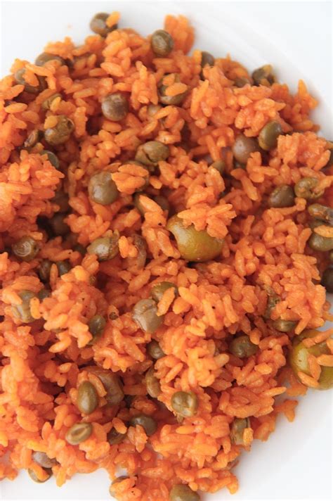 Arroz Con Gandules Puerto Rican Rice Pigeon Peas Cooked By Julie