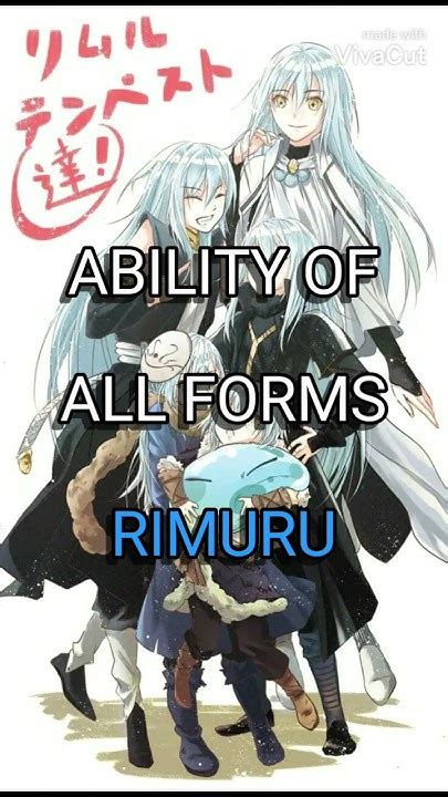 Ability Of All Forms Rimuru Tensura Youtube