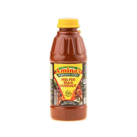 AMINA S PERI PERI BRAAI MARINADE 500ml Hasmart