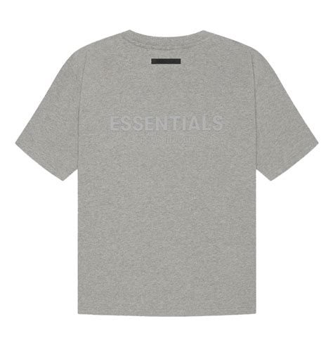 Slum Ltd Fear Of God Essentials T Shirt Dark Oat Meal