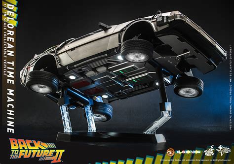 Hot Toys MMS Back To The Future II Th Scale DeLorean Time Machine Collectible Vehicle