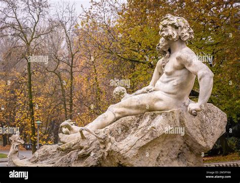 Details Of The Monumental Fountain Of Twelve Months Surrounded By