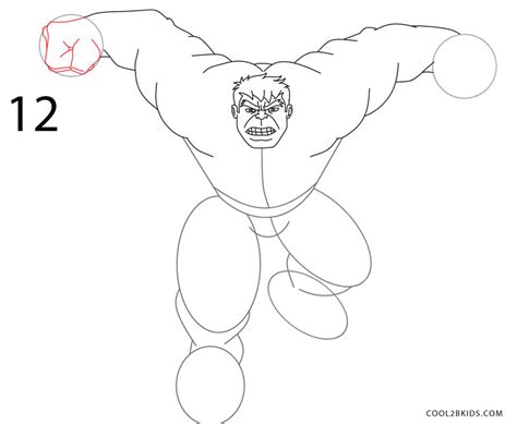 How to Draw Hulk (Step by Step Pictures)