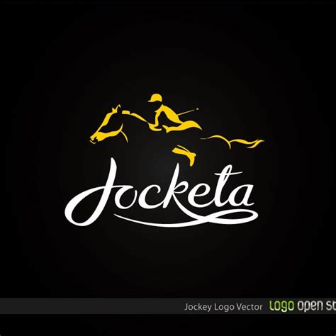 Jockey custom logo Royalty-free Stock Vector Images